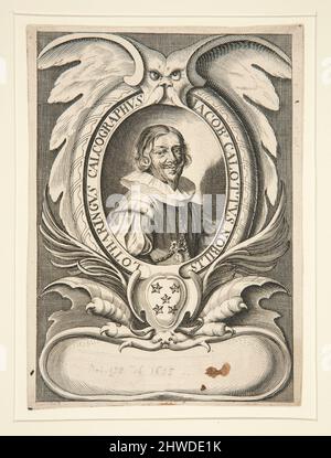 Jacques Callot. Artiste : Michel Lasne, français, 1590–1667 Banque D'Images