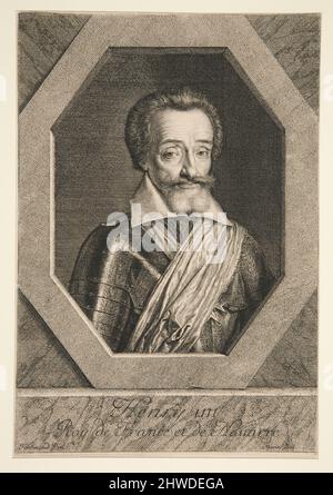 Henri IV, Roi de France. Artiste: Jean Morin, français, ca. 1605–1650 Banque D'Images