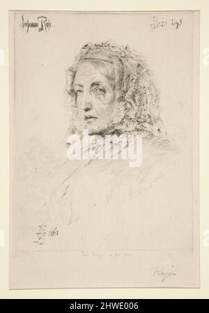 Suzanna Rose, après Sandys. Artiste: Paul-Adolphe Rajon, français, 1843–1888 Banque D'Images