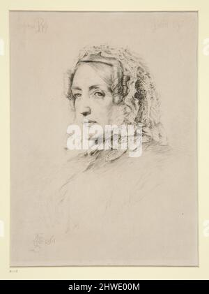 Suzanna Rose. Artiste: Paul-Adolphe Rajon, français, 1843–1888 Banque D'Images