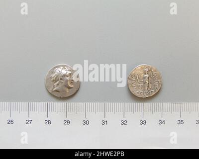 1 drachme d'Antiochus I Soter, Seucid Roi de Unknown . Règle: Antiochus I Soter, Roi Séleucide, ca. 324–261 C.-B., a statué 281–261 artiste : inconnu Banque D'Images