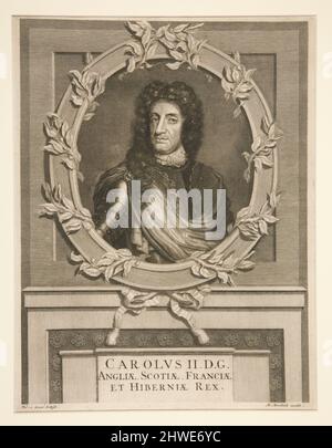 Charles II, roi d'Angleterre (1630-1685). Artiste: Pieter Stevens van Gunst, néerlandais, 1659–1724 Banque D'Images