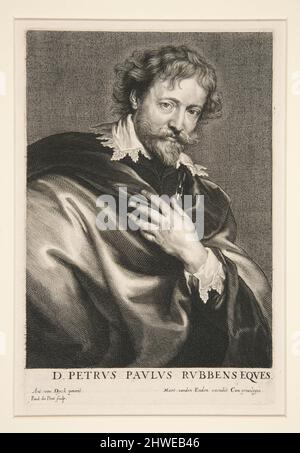 Peter Paul Rubens (1577-1640). Artiste: Paulus Pontius, flamand, 1603–1658 Banque D'Images