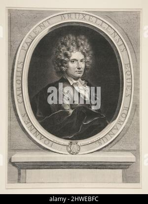 Jean Charles parent. Artiste: Gérard Edelinck, flamand, France active, 1640–1707 Banque D'Images