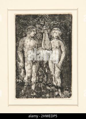 Hercules et Muse. Artiste: Albrecht Altdorfer, allemand, ca. 1480–1538 Banque D'Images