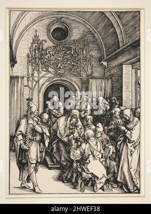 La circoncision, de la vie de la Vierge. Artiste: Albrecht Dürer, allemand, 1471–1528 Banque D'Images