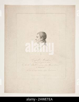 Raphael Morghen [autoportrait]. Artiste: Raphael Morghen, Italien, 1758–1833 Banque D'Images