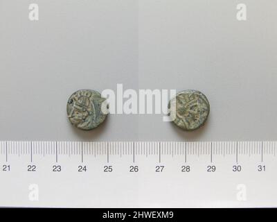 Coin d'Osroes I , roi de Parthia de Parthia. Chef: Osroes I, roi de Parthia, règle 108–129 monnaie: Parthia artiste: Inconnu Banque D'Images