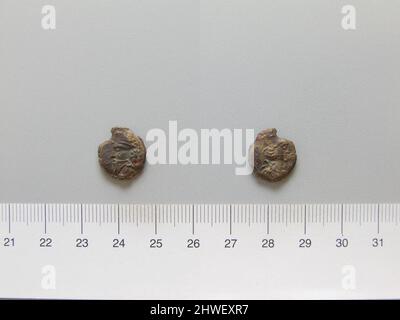 Pièce de monnaie d'Osroes I , roi de Parthia de Seleucia ad Tigrim. Souverain: Osroes I, roi de Parthia, règle 108–129 monnaie: Seleucia ad Tigrim artiste: Inconnu Banque D'Images