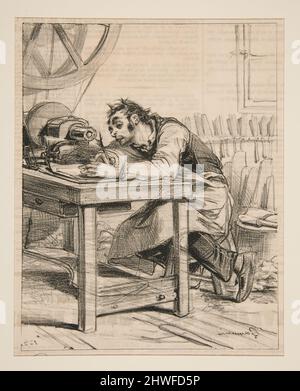 A S. ex. Mons. Le ministre des Finances…. Artiste : Paul Gavarni, français, 1804–1866 Banque D'Images