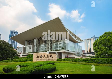 27 juillet 2018 : le Grand Théâtre de Shanghai, ouvert le 27 août 1998 et situé dans le quartier de huangpu à shanghai, en chine, est l'un des plus grands et des meilleurs eq Banque D'Images