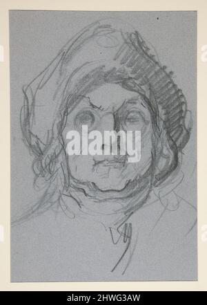 Étude de Benjamin Franklin pour les peintures murales du bâtiment du Capitole de Harrisburg, Pennsylvanie, 1902-1911 (complété par John Singer Sargent). Artiste: Edwin Austin Abbey, cuisine américaine, 1852–1911, M.A. (HON.) 1897 Banque D'Images