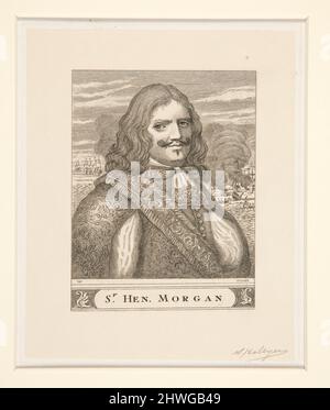 Portrait de Sir Henry Morgan. Artiste: Samuel Holyer, Britannique, 1826–1919 Banque D'Images