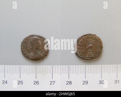 1 Nummus de Constans I, empereur de Rome. Souverain: Constans I, empereur de Rome, ca. A.D. 323–350, a déclaré 337–50 artiste : inconnu Banque D'Images