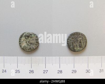 1 Nummus de Constans I, empereur de Rome. Souverain: Constans I, empereur de Rome, ca. A.D. 323–350, a déclaré 337–50 artiste : inconnu Banque D'Images