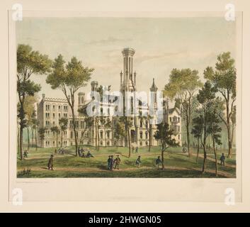 Université de Chicago. Lithographe: Unknown Printer: Chicago Lithographing Co.Publisher: Jayne & Almini Banque D'Images