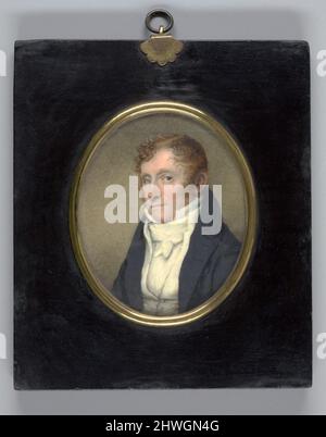Autoportrait. Artiste: William Dunlap, américain, 1766–1839 Banque D'Images