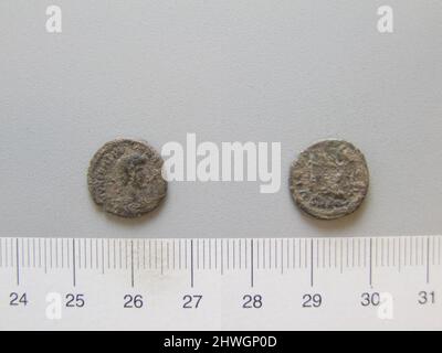 1 Nummus de Valentinien III, Auguste 425 455 de Heraclea. Souverain: Valentinien III, empereur de Rome, 419–455 monnaie: Heraclea artiste: Inconnu Banque D'Images