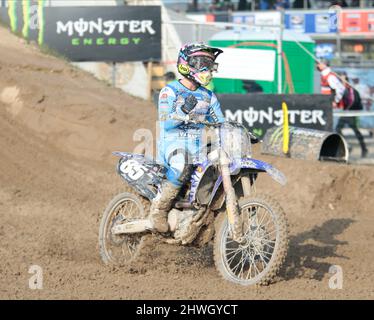 Matnova, Italie, 06 mars 2022, MXGP de Lombardie. Deuxième course de femmes MXGP crédit: Nderim Kacili/Alamy Live News Banque D'Images