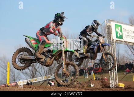 Matnova, Italie, 06 mars 2022, MXGP de Lombardie. Deuxième course de femmes MXGP crédit: Nderim Kacili/Alamy Live News Banque D'Images