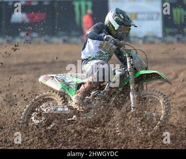 Matnova, Italie, 06 mars 2022, MXGP de Lombardie. Deuxième course de femmes MXGP crédit: Nderim Kacili/Alamy Live News Banque D'Images