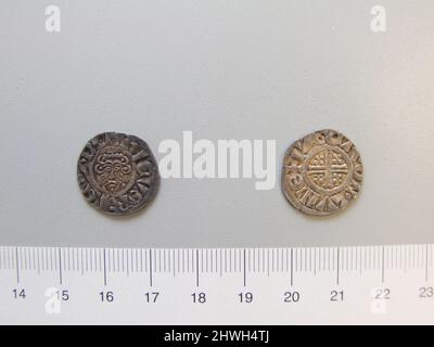 1 Penny de Henry III, roi d'Angleterre de Londres. Souverain: Henry III, roi d'Angleterre, anglais, 1207–1272, règle 1216–72 monnaie: Londres artiste: Inconnu Banque D'Images