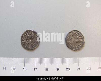 1 Penny de Henry III, roi d'Angleterre de Canterbury. Souverain: Henry III, roi d'Angleterre, anglais, 1207–1272, règle 1216–72 monnaie: Canterbury artiste: Inconnu Banque D'Images