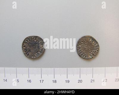 1 Penny de Henry III, roi d'Angleterre d'Exeter. Souverain: Henry III, roi d'Angleterre, anglais, 1207–1272, règle 1216–72 monnaie: Exeter artiste: Inconnu Banque D'Images