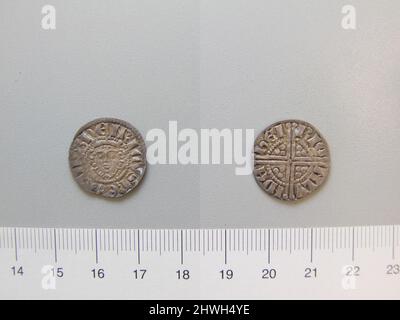 1 Penny de Henry III, roi d'Angleterre de Londres. Souverain: Henry III, roi d'Angleterre, anglais, 1207–1272, règle 1216–72 monnaie: Londres artiste: Inconnu Banque D'Images