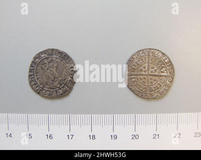 Halfgroat d'Edward le confesseur de Unknown . Règle: Edward, roi d'Angleterre, ca. 1003–1066, a statué 1042–65 artiste : inconnu Banque D'Images