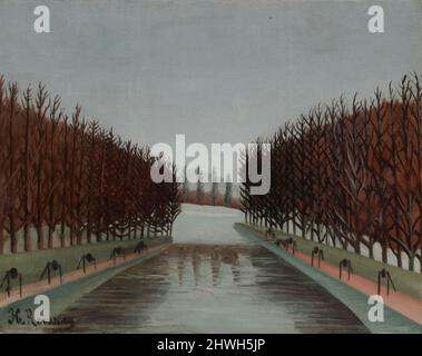 Le canal. Artiste : Henri Rousseau, appelé le Douanier Rousseau, français, 1844–1910 Banque D'Images