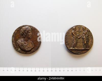 Médaille de l'Empire romain. Artiste: Cristoforo di Geremia, Italien, actif 1456–76 Banque D'Images