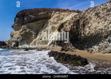 Playa del Monsul, Cabo de Gata, Almería, Espagne Banque D'Images