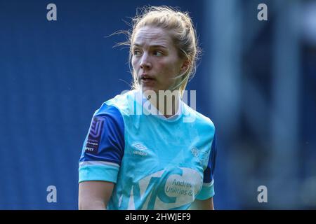 West Bromwich, Royaume-Uni. 06th mars 2022. Megan Tinsley (3 Comté de Derby) dans le match WNL entre West Bromwich Albion et Derby County aux Hawthorns. Gareth Evans/SPP crédit: SPP Sport presse photo. /Alamy Live News Banque D'Images