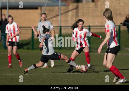 Hetton le Hole, Royaume-Uni. 06th mars 2022. Herron de Sunderland pendant le match de football FA WSL 2 entre Sunderland et Charlton Richard Callis/SPP crédit: SPP Sport Press photo. /Alamy Live News Banque D'Images