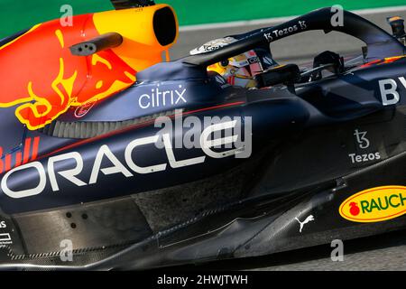 Circuit de Barcelona-Catalunya, Montmelo, Espagne, 23,2.2022, Motorsport: Formula 1 saison 2022, essais pré-saison - Max Verstappen (NED), Red Bull Racing RB16B Banque D'Images