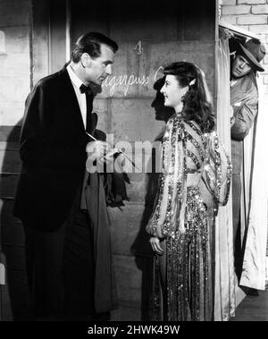 GARY COOPER, Barbara Stanwyck, Boule de feu, 1941 Banque D'Images