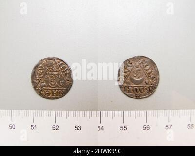 1 Penny avec John, roi d'Angleterre. Objet : John, roi d'Angleterre, 1166–1216, a statué 1199–1216 Banque D'Images