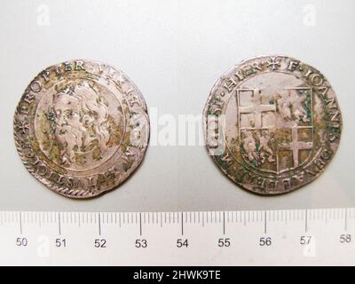 Tari de Jean Parisot de la Valette du Conseil du revenu. Règle: Jean Parisot de la Valette, Français, 1494–1568 monnaie: Conseil du revenu artiste: Inconnu Banque D'Images