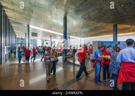 Le Giants Causeway Visitors Center, Bushmills, County Antrim, Irlande du Nord Banque D'Images