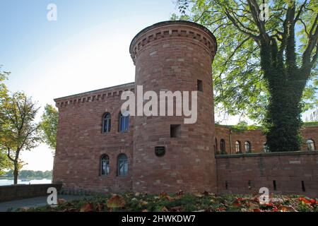 Fort historique Malakoff, à Mayence, Rhénanie-Palatinat, Allemagne Banque D'Images
