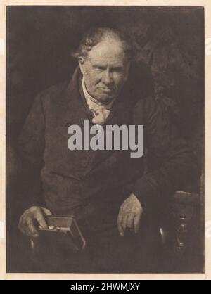 Dr Munro, professeur d'anatomie à l'Université d'Édimbourg. Artiste: David Octavius Hill, Scottish, 1802–1870 artiste: Robert Adamson, Scottish, 1821–1848After: James Craig Annan, Scottish, 1864–1946 Banque D'Images