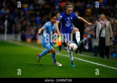 WIMBLEDON, Royaume-Uni, MARS 05 : Chelsea Women Niamh Charles lors de la finale 2022 de la coupe continentale des pneus de FA Women entre Chelsea et Man Banque D'Images