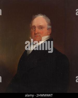 L'honorable James LANMAN (1769-1841), B.A. 1788, M.A. 1791. Artiste: Chester Harding, cuisine américaine, 1792–1866 Banque D'Images