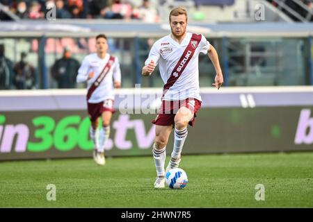 Stade Renato Dall'Ara, Bologne, Italie, 06 mars 2022, Tommaso Pobega (Torino FC) en action pendant le FC de Bologne contre le FC de Torino - football italien série A match Banque D'Images