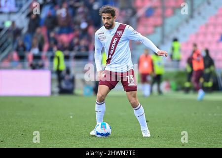 Bologne, Italie. 06th mars 2022. Ricardo Rodriguez (torino FC) en action pendant le FC de Bologne contre le FC de Turin, football italien série A match à Bologne, Italie, Mars 06 2022 crédit: Agence de photo indépendante/Alamy Live News Banque D'Images