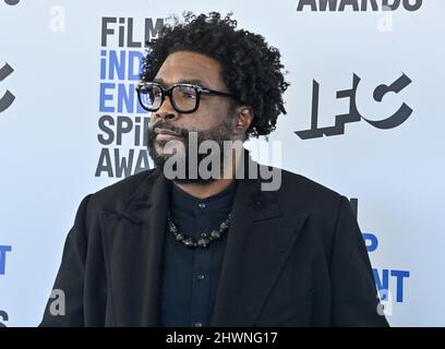 Santa Monica, États-Unis. 06th mars 2022. Questlove participe aux Prix de l'Esprit indépendant du film 37th à Santa Monica, en Californie, le dimanche 6 mars 2022. Crédit : UPI/Alay Live News Banque D'Images