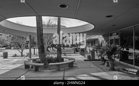 L'Hôtel de ville de Palm Springs Banque D'Images