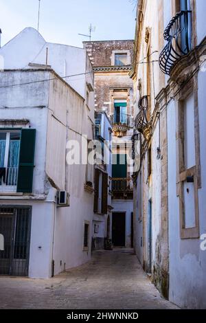 Centre historique de Martina Franca en Italie Banque D'Images