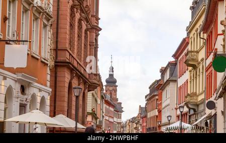 Impression de Heidelberg en Allemagne Banque D'Images